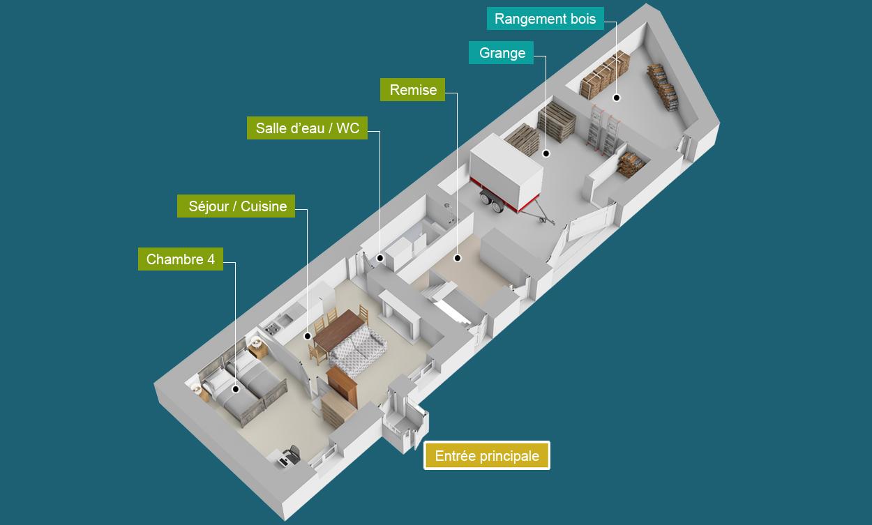 Plan Maison d'amis